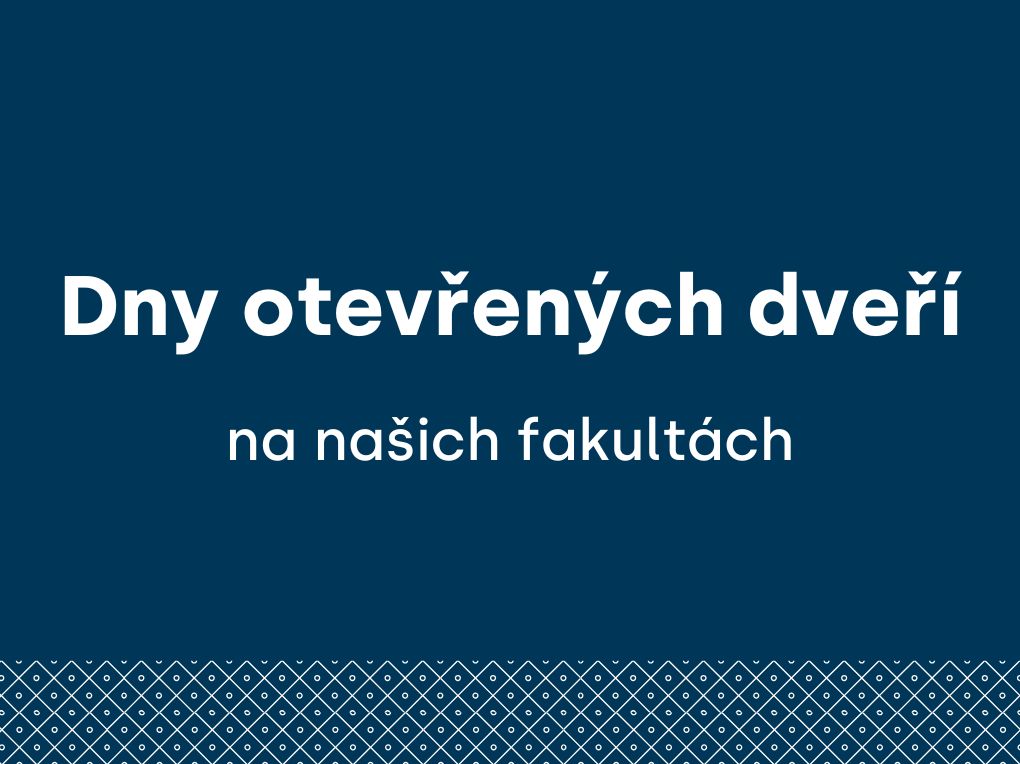 Dny otevřených dveří na fakultách UK